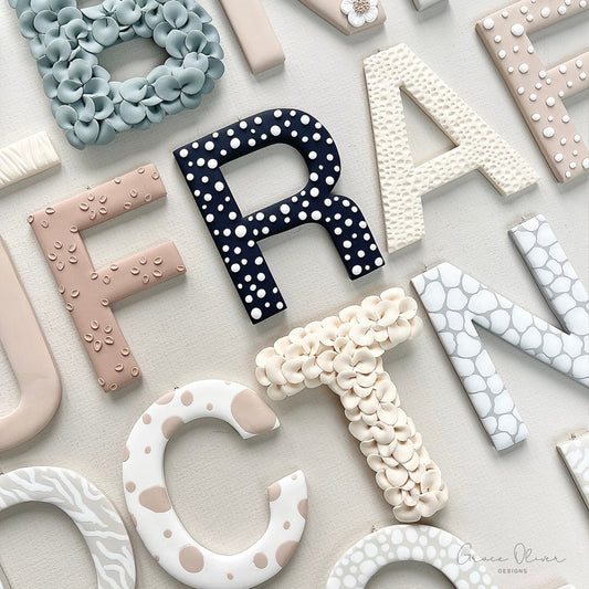 Individual Hanging Letters