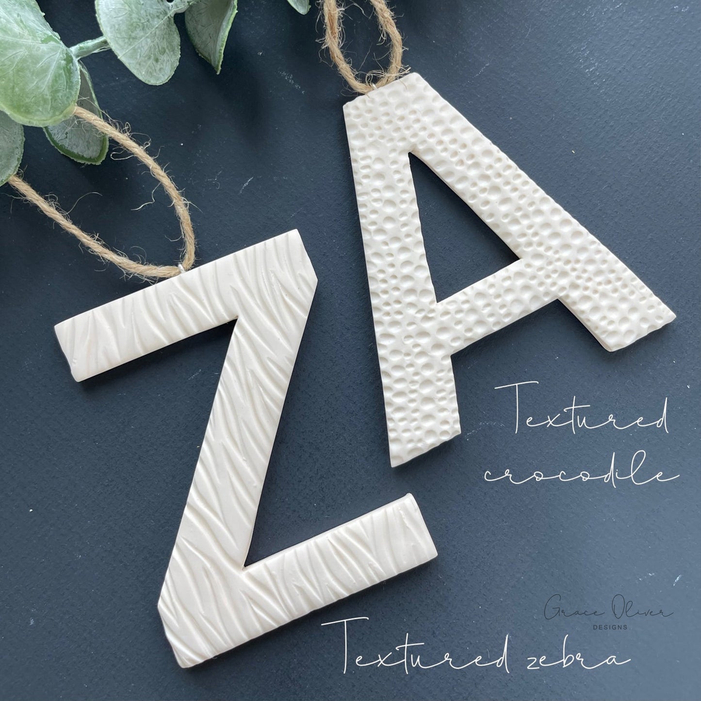 Individual Hanging Letters