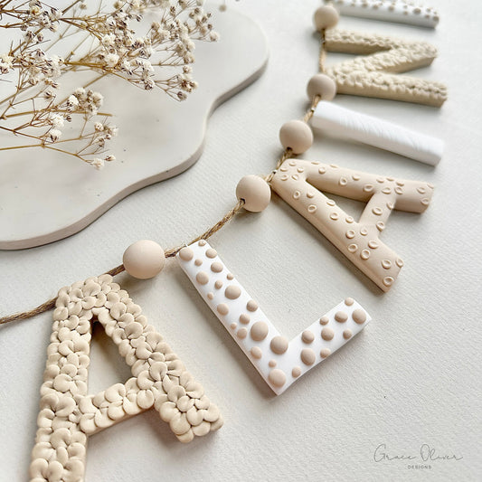 Personalised Mixed Name Garland