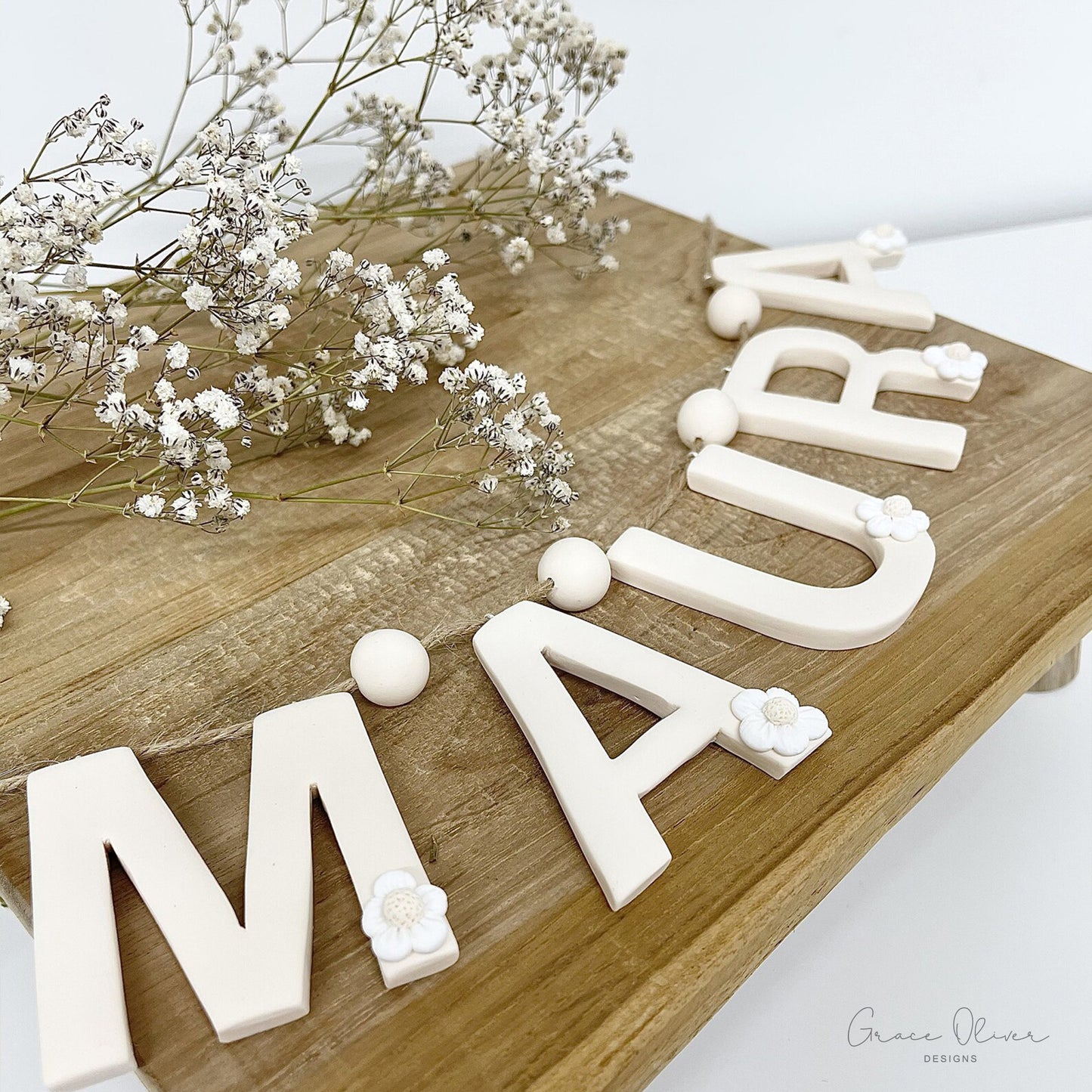 Personalised Daisy Name Garland