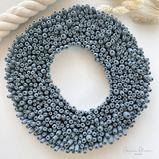 Tube Coral Wall Letter