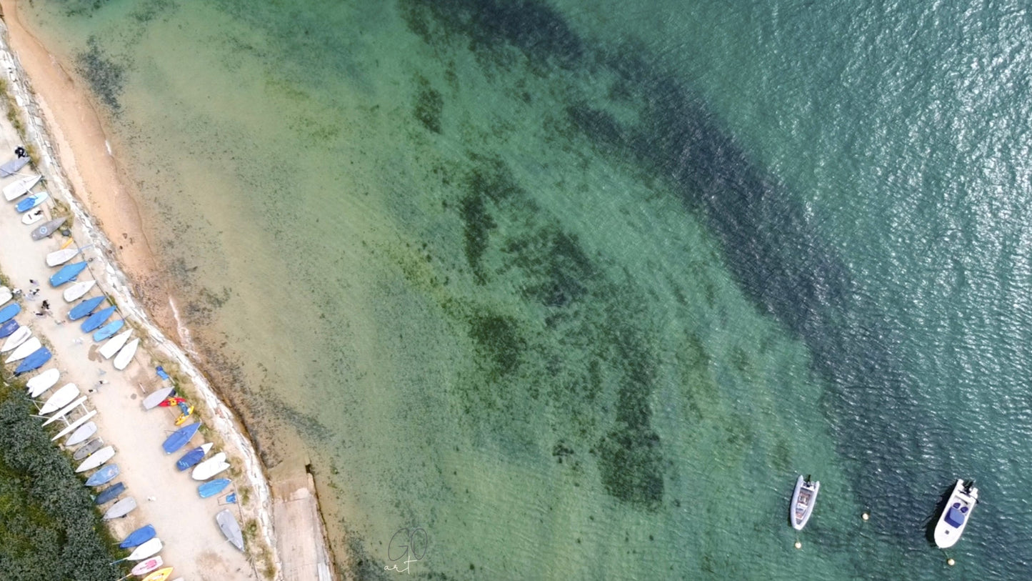 Cornwall from above - Rock Beach 02: At Rest