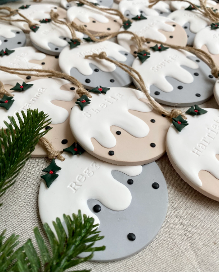 Christmas Pudding Ornament