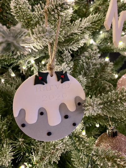 Christmas Pudding Ornament