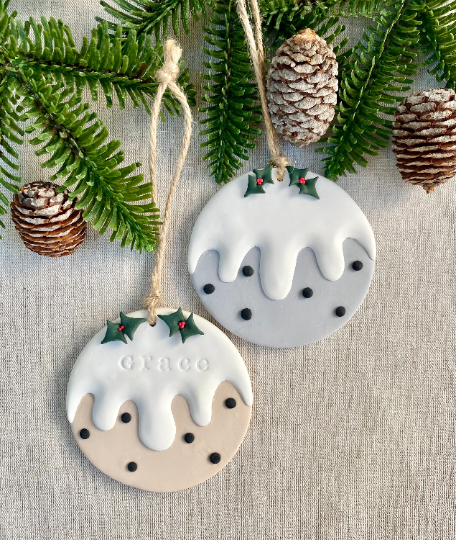 Christmas Pudding Ornament