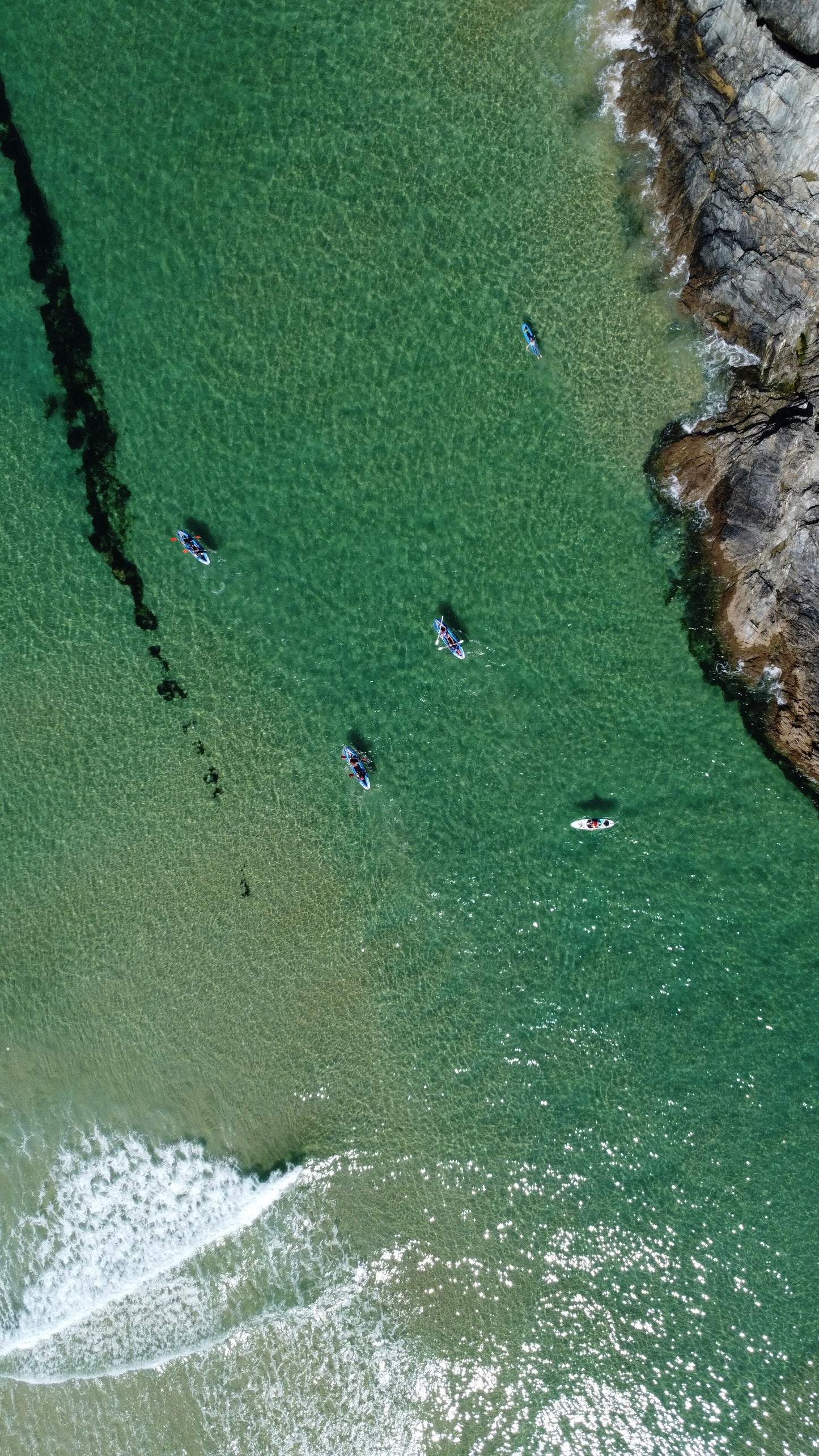 Cornwall from above- Crantock Beach