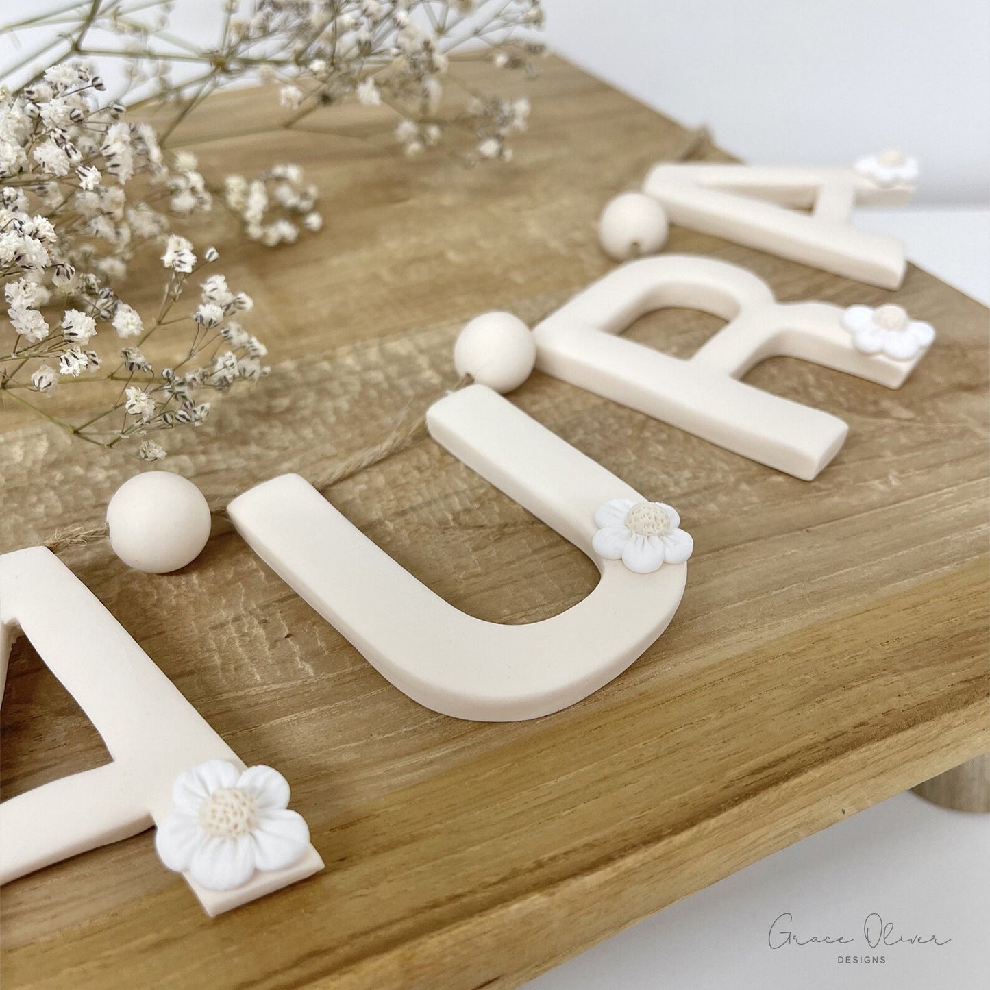 Personalised Daisy Name Garland