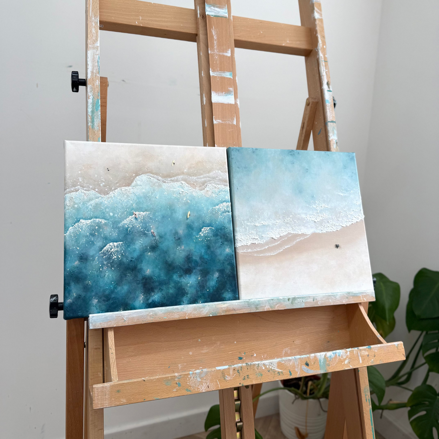 Towards the sea