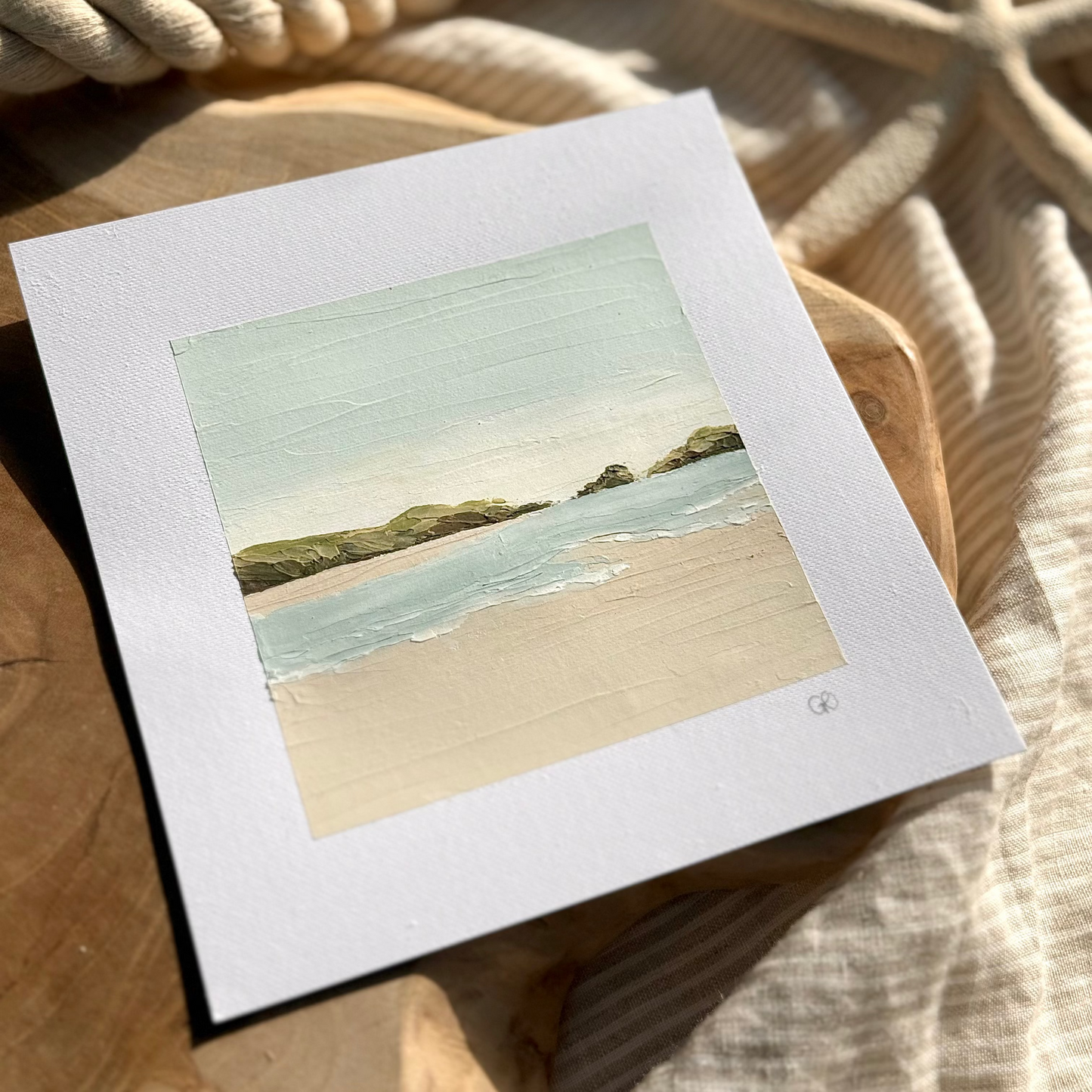Rock Beach, Cornwall | Original painting on paper