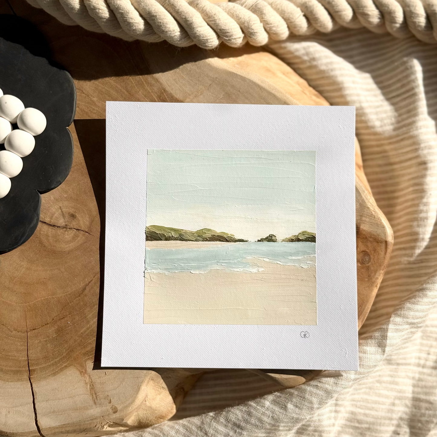 Rock Beach, Cornwall | Original painting on paper