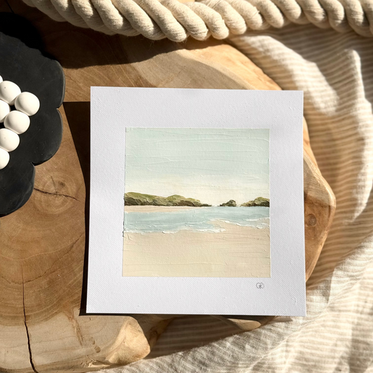 Rock Beach, Cornwall | Original painting on paper